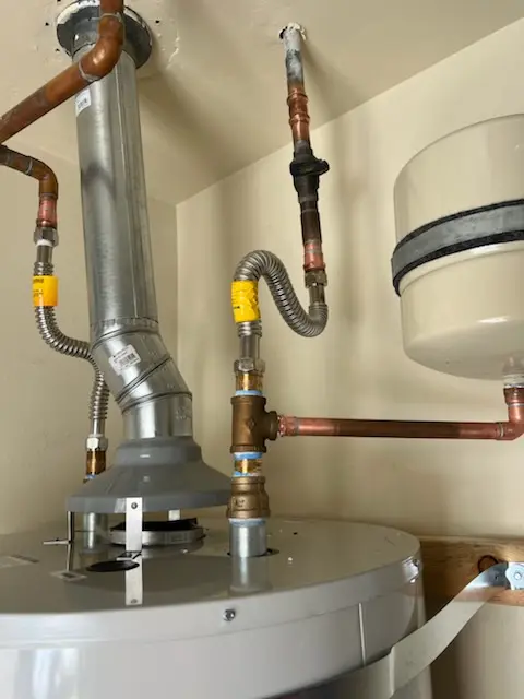 Water heater installation and plumbing repair in Ashborough